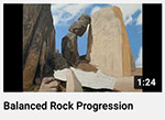 Balanced Rock Time Lapse Painting Progression